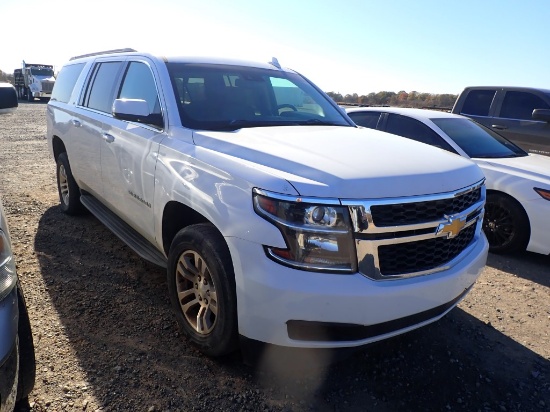 2018 CHEVROLET SUBURBAN SUV, 163,849+ mi,  V8 GAS, AUTO, PS, AC, RUNS/DRIVE
