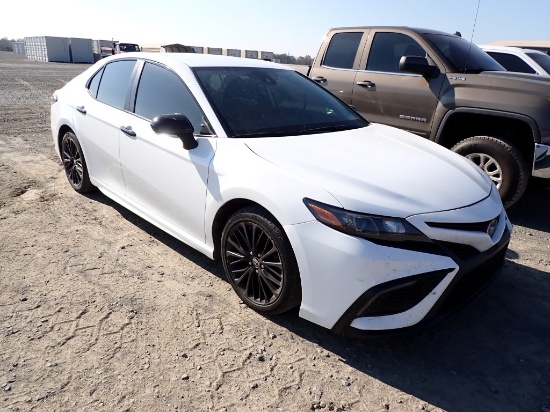 2022 TOYOTA CAMRY CAR, 78,734+ mi,  4 CYL GAS/HYBRID, AUTO, RUNS/DRIVES, PS