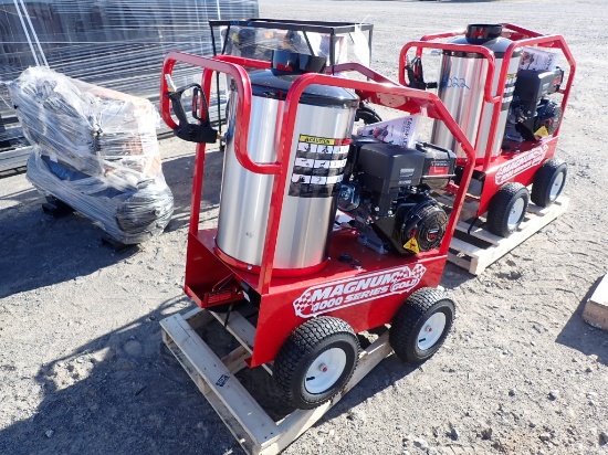 MAGNUM 4000 SERIES PRESSURE WASHER,  DIESEL BURNER, GAS POWERED, 4000-PSI,