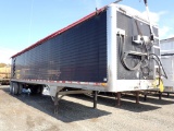 2009 WILSON WALKING FLOOR TRAILER,  42', TANDEM AXLE, AIR RIDE, LO PRO 22.5
