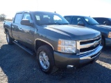 2011 CHEVROLET SILVERADO TRUCK, 167,003+ mi,  CREW CAB, 4 X 4, V8 GAS, AUTO