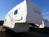 2005 CEDAR CREEK SILVERBACK TRAVEL TRAILER,  32', TANDEM AXLE,  SINGLE TIRE