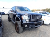 2012 FORD F150 TRUCK, 172,828+ mi,  CREW CAB, 4X4, V8 GAS, AUTO, PS, AC, S#