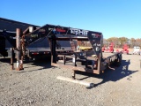 2011 TOPHAT EQUIPMENT TRAILER,  24', TANDEM AXLE, SINGLE TIRE, S# U2423BT10