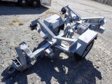 2015 SAUBER 4501-A POLE TRAILER,  PINTLE HITCH, SINGLE AXLE, SINGLE TIRE, S
