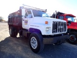1994 GMC TOP KICK DUMP TRUCK, 223,492+ mi,  CAT DIESEL, AUTOMATIOC, SINGLE