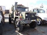 1971 MILITARY TRANSPORT CARRIER TRUCK,  DIESEL, 10 SPEED, SINGLE AXLE, SPRI