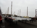 2006 FONTAINE ALUMINUM FLATDECK TRAILER,  48', SPREAD AXLE, AIR RIDE, LO PR