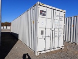 CONTAINER,  40', HIGH CUBE, 2 SETS OF SIDE DOORS, END DOORS, S# CICU 692977