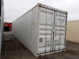 CONTAINER,  40' END DOORS, 4 SETS OF SIDE DOORS, *DAMAGED*