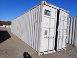 CONTAINER,  40', (2) SETS OF SIDE DOORS