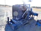 CORNELL WATER PUMP,  JOHN DEERE DIESEL, MOUNTED ON FUEL TANK