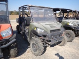 2018 POLARIS RANGER CREW ATV, 9,190+ mi,  4X4, DIESEL, AUTO, DUMPS BED, RUN