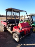 KAWASAKI MULE ATV, 2,414.8+ hrs,  DIESEL, 4 X 4, TLIT BED, DOES NOT RUN