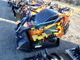LAND HERO LDHT-460 MINI SKID STEER,  740CC GAS, EXTERNAL HYD, RUBBER TRACKS