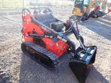 AGT INDUSTRIAL LRT 23 MINI SKID STEER,  739 CC GAS, RUBBER TRUCKS, EXTERNAL