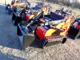 AGT INDUSTRIAL LRT 23 MINI SKID STEER,  739 CC GAS, RUBBER TRUCKS, EXTERNAL