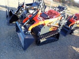 AGT YSRT14 MINI SKID STEER,  420 CC GAS, RUBBER TRUCKS, EXTERNAL HYDRAULICS