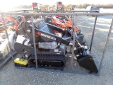 AGT KTT23 MINI SKID STEER,  739 CC GAS, TRACKS, EXTERNAL HYDRAULICS S# KTT2