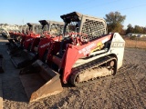 2020 TAKEUCHI TL6R RUBBER TRACK SKID STEER, 2205+ HRS,  CAB, AC, QUICK ATTA