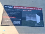 MODEL K1912 LIVESTOCK METAL SHED,  20' X 12'