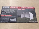 MODEL K1912 LIVESTOCK METAL SHED,  20' X 12'