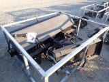 WOLVERINE PAB-11-72W ANGLE BROOM,  HYDRAULIC, SKID STEER ATTACHMENT