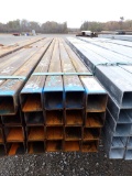 BUNDLE OF (16) LENGTHS OF SQUARE TUBING,  3
