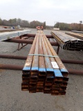 BUNDLE OF (30) LENGTHS OF RECTANGULAR TUBING,  1-1/2