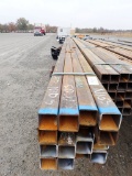 BUNDLE OF (14) LENGTHS OF SQUARE TUBING,  3