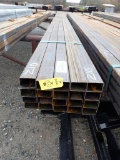 BUNDLE OF (20) LENGTHS OF RECTANGUALR TUBING,  2