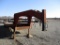 1997 NORTH TRAILER GOOSENECK EQUIPMENT TRAILER,  26' W/ 5' DOVE W/ FOLDING