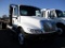 2002 INTERNATIONAL 4300 FLAT BED TRUCK, (+/-) 568,391  DT466 ENGINE, 7 SPD