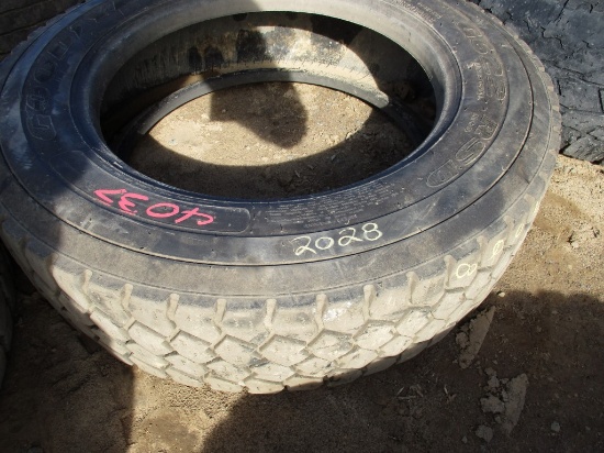 GOODYEAR 225/70R19.5 TIRE,