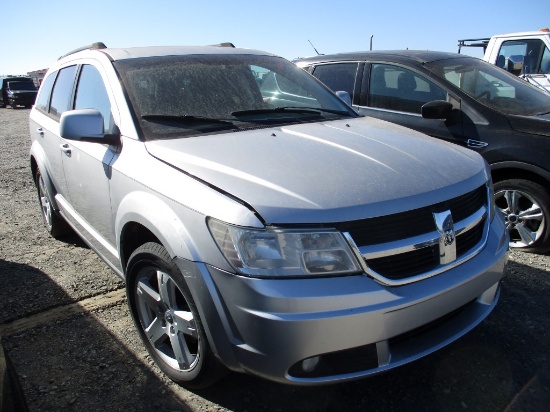 2010 DODGE JOURNEY SUV, (+/-) 170,921  V6 GAS, AUTO, P/S, A/C, 3RD ROW SEAT