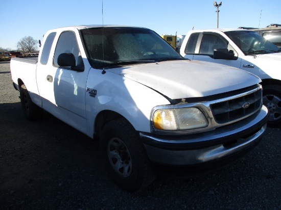 1998 FORD F-250 TRUCK, 266,434+ mi,  V8 GAS, AUTOMATIC, PS, AC, RUNS & DRIV