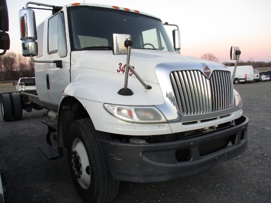 2015 INTERNATIONAL SCA4X2 CAB & CHASSIS, (+/-) 462,954  ALLISON TRANS, AIR