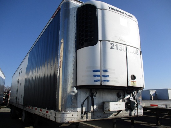 2013 GREAT DANE REEFER CAN TRAILER,  48', SLIDING TANDEMS, AIR RIDE, LO PRO