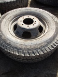 WRANGLER 235/80/17 TIRE  ON STEEL WHEEL