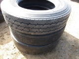 MICHELIN (3) TIRES,  11R24.5