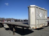 1988 RAVENS FLATBED TRAILER,  ALUMINUM, AIR LIFT S# 1R1F1482XJE880602, TITL