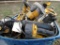 LOT WITH DEWALT TOOLS