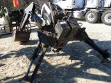 KELLY BACKHOE ATTACHMENT,  3 POINT FOR TRACTOR