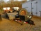 2013 PJ Equipment Trailer, 24', tandem axle, single tire, dovetail, folding ramps
