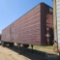 Utility Van Trailer, 48', tandem axle, spring ride, lo-pro 24.5 tires on budds