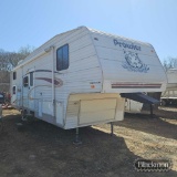 2004 Fleetwood Prowler Travel Trailer, gooseneck, 29', (1) mega slide out, tandem axle singles