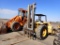 1960 SELICK SC60 FORK LIFT,  RUBBER TIRE, DIESEL ENGINE S# 3696901632