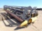 2010 NEW HOLLAND HD8029 DRAPER HEADER,  36', CASE HOOK UP, WITH HONEYBEE TR