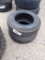 (2) LOWBOY TRAILER TIRES,  7/14.5