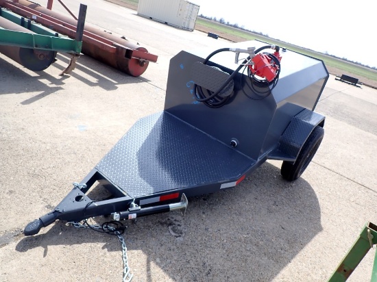 FUEL TRAILER,  300 GALLON, SINGLE AXLE